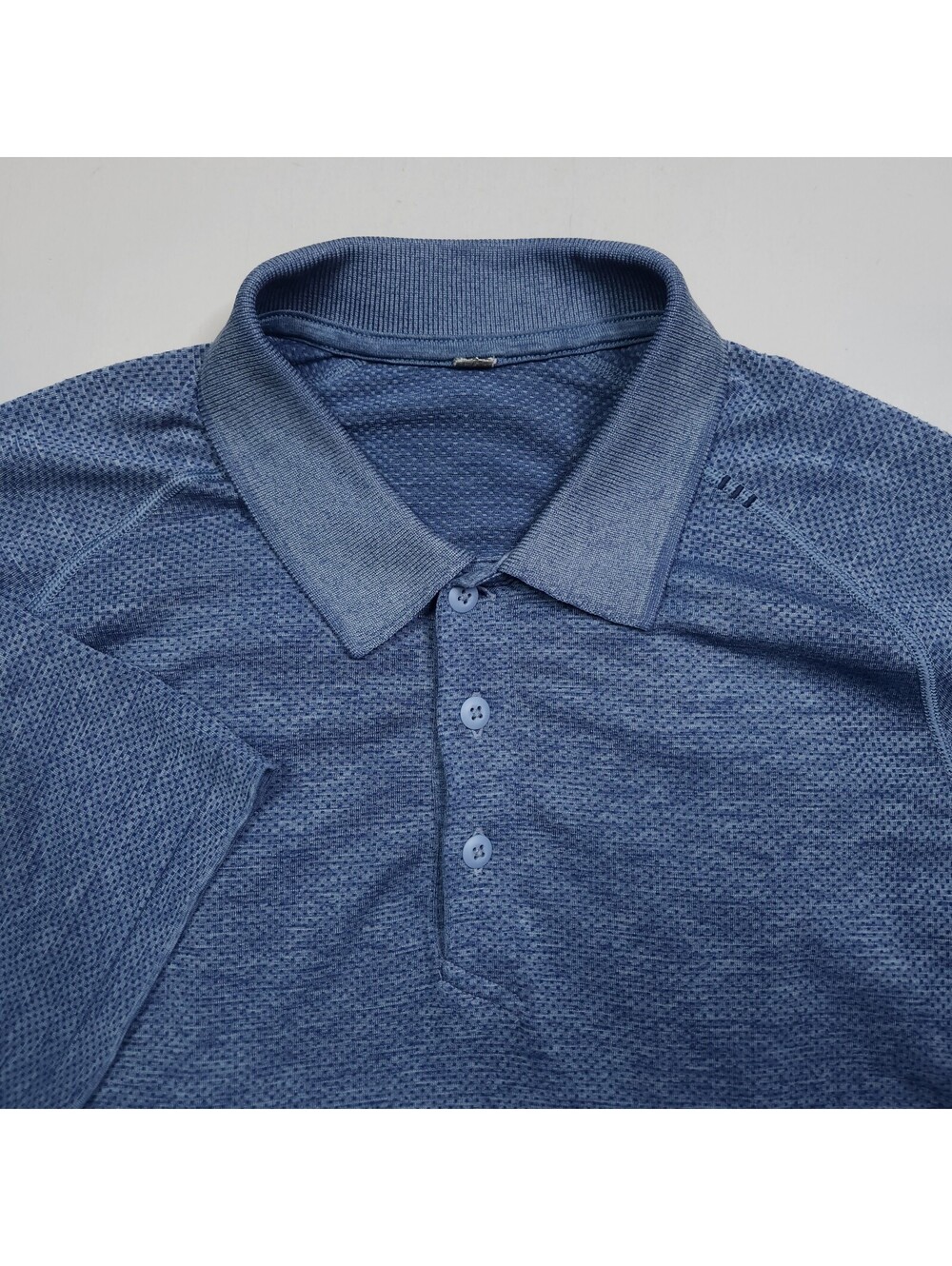 Lululemon Metal Vent Tech Polo Shirt Athleisure Athletic Blue S